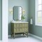 James Martin Vanities Emmeline 36in Single Vanity, Pebble Oak w/ 3 CM Arctic Fall Top D100-V36-PBO-3AF - alternate 6